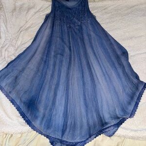 Step In Style One Size Blue Dress
